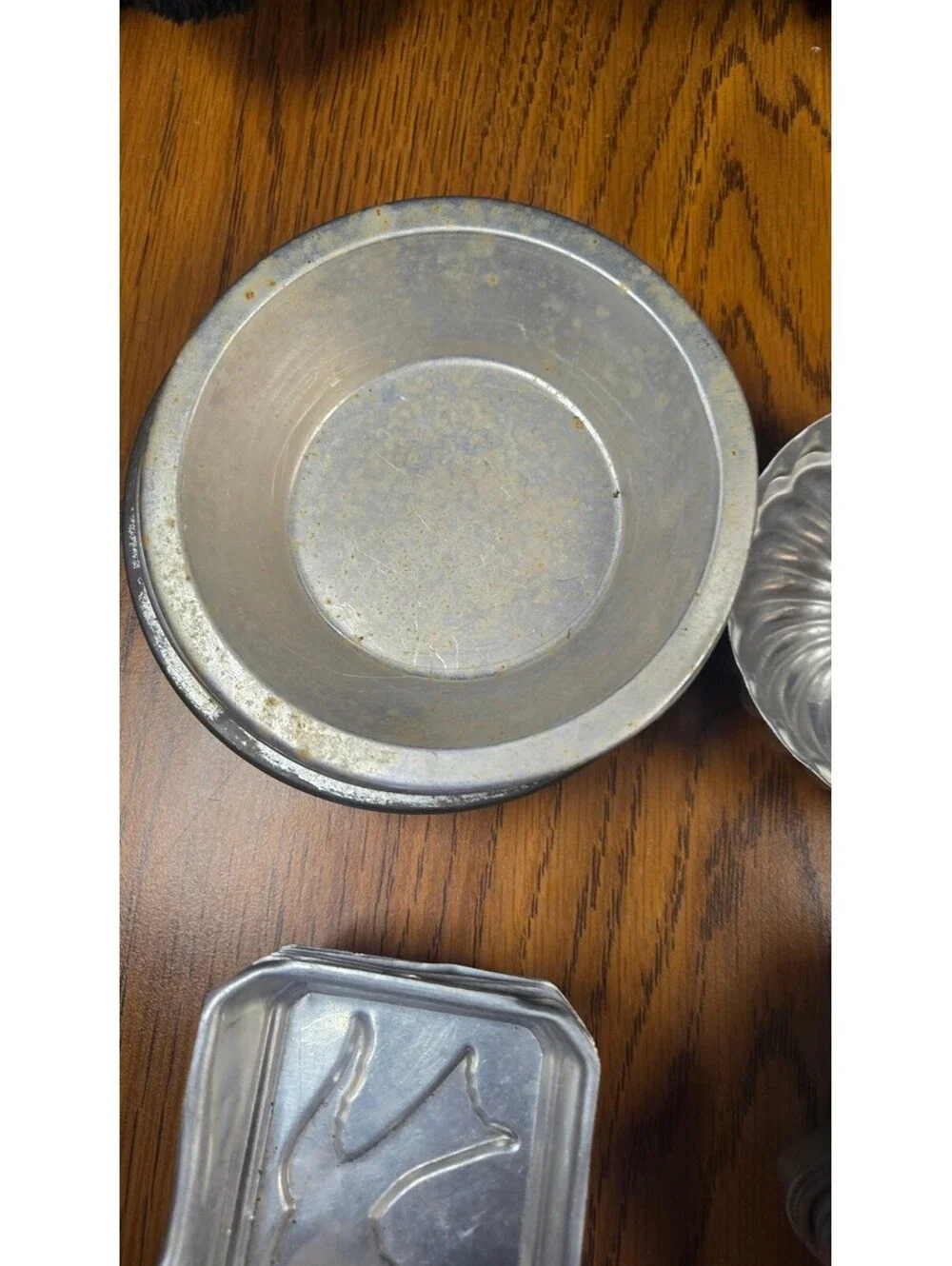Vintage Aluminum Baking Molds Set - Various Shapes